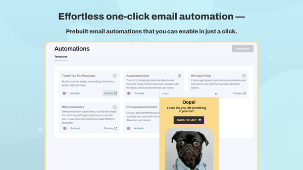 tinyEmail: customizable email campaigns