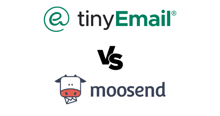 tinyEmail vs Moosend